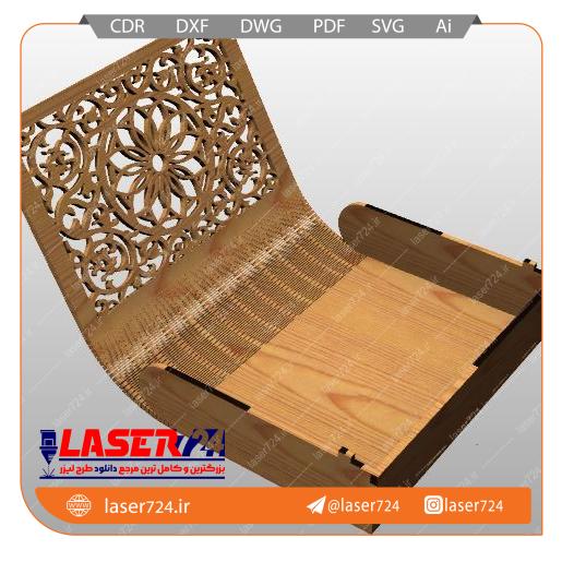 تصویر طرح لیزر طرح جعبه #1