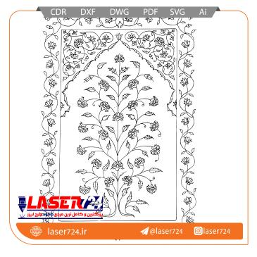 طرح لیزر و وکتور تابلو( فایل طلایی ) تصویر شماره 1