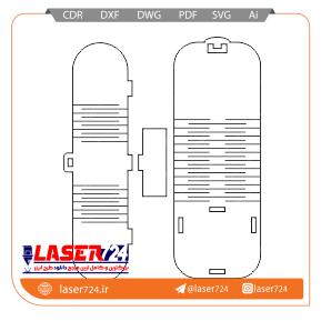 تصویر طرح لیزری جعبه انگشتر #1