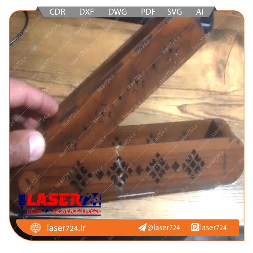 طرح لیزر جا عودی (فایل طلایی) تصویر شماره 3