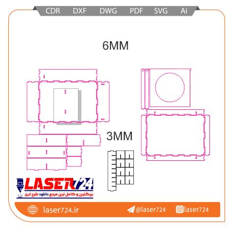 تصویر طرح لیزری نظم دهنده(3و6 میل) #2