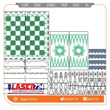 طرح تخته نرد و شطرنج (فایل طلایی) تصویر شماره 3
