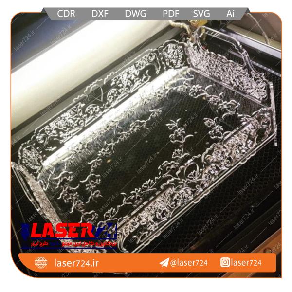 تصویر طرح لیزر سینی (6 میل) #1