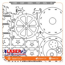 تصویر طرح ماکت کاروسل #2