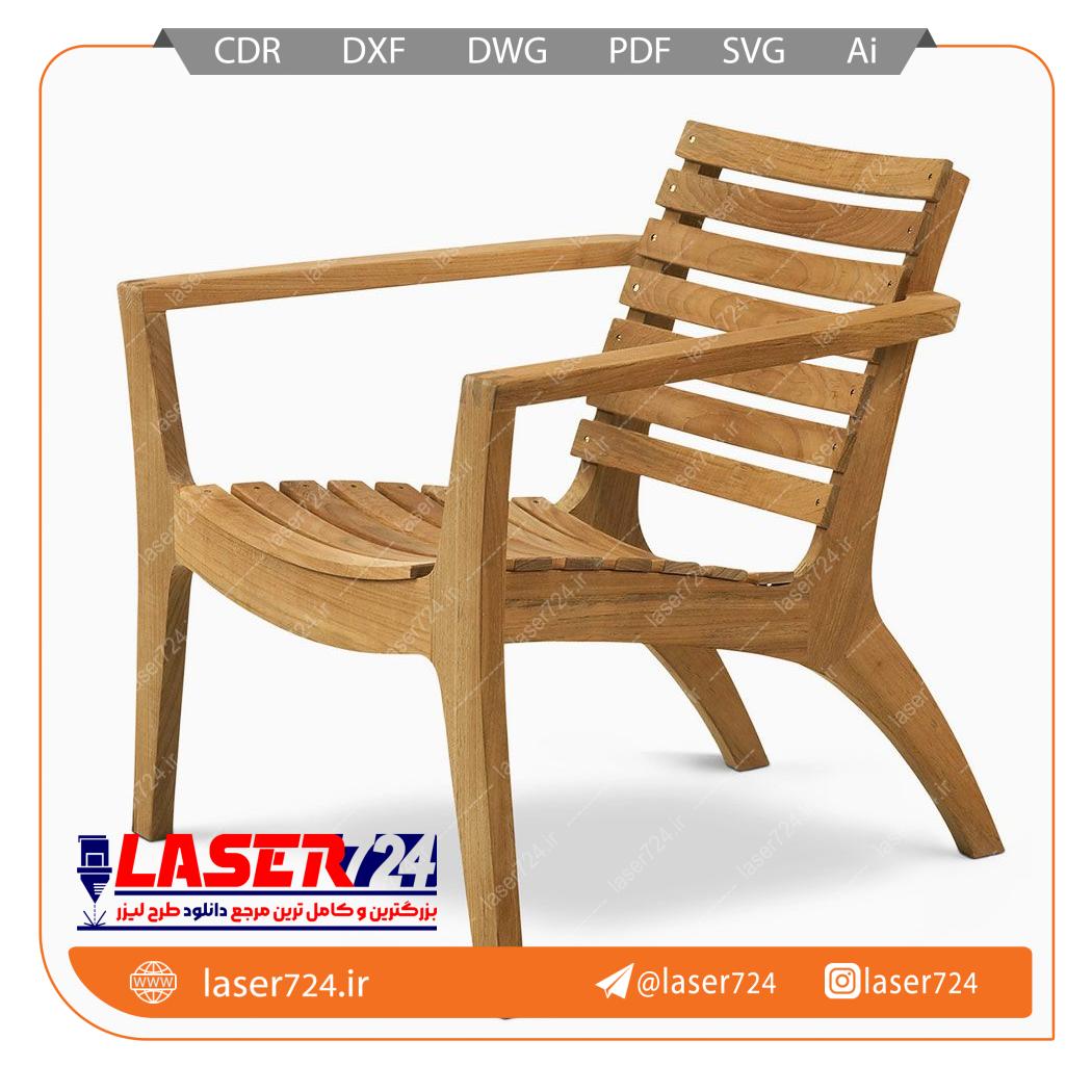 تصویر Classic wooden chair #2