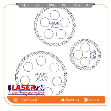 تصویر طرح  لیزر درب و کفی تریکو #1