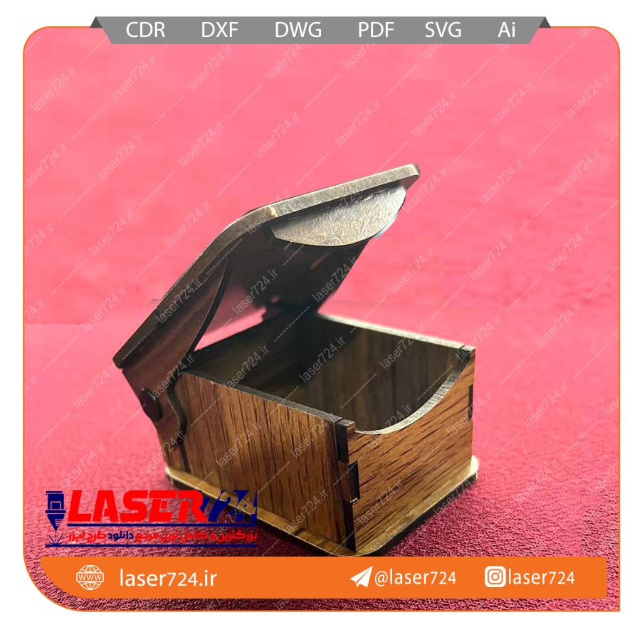 الگو برش لیزر جعبه (7 سایز) تصویر شماره 9
