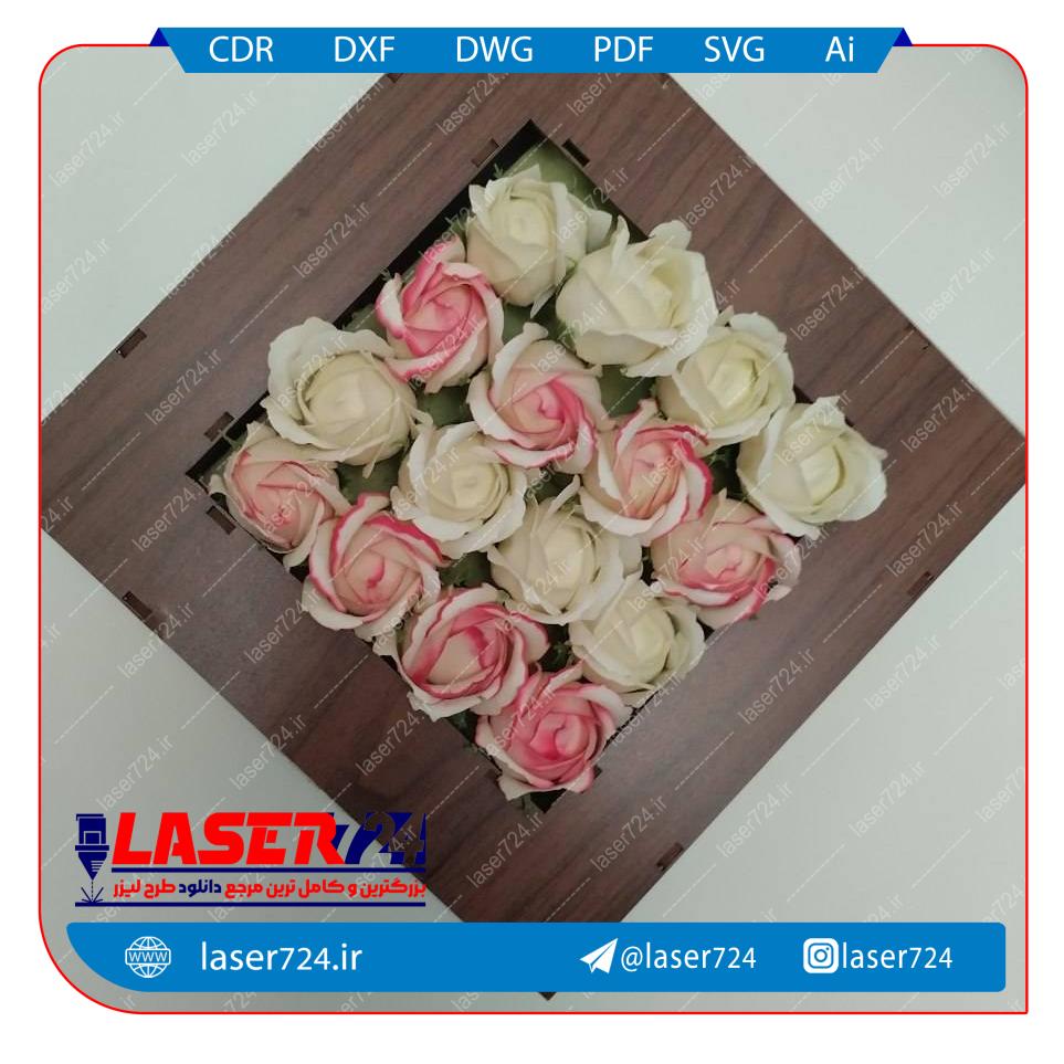 تصویر باکس گل 25 در 25 سانتی #2
