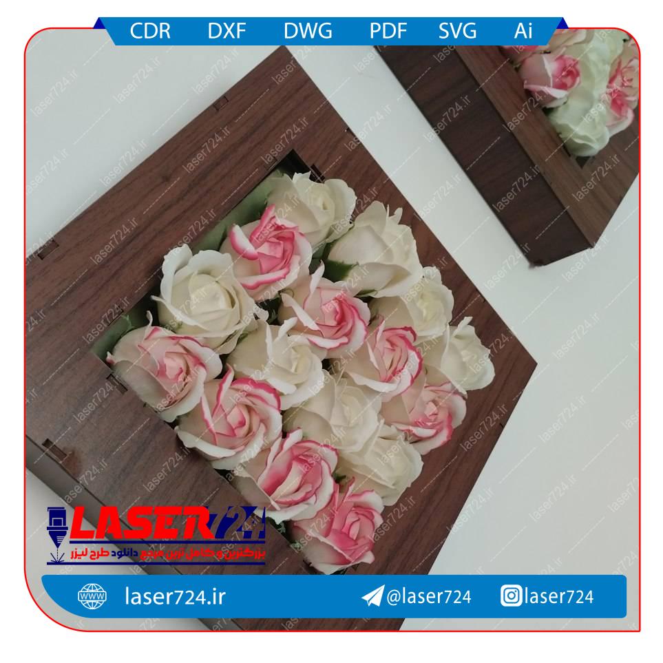 تصویر باکس گل 25 در 25 سانتی #1
