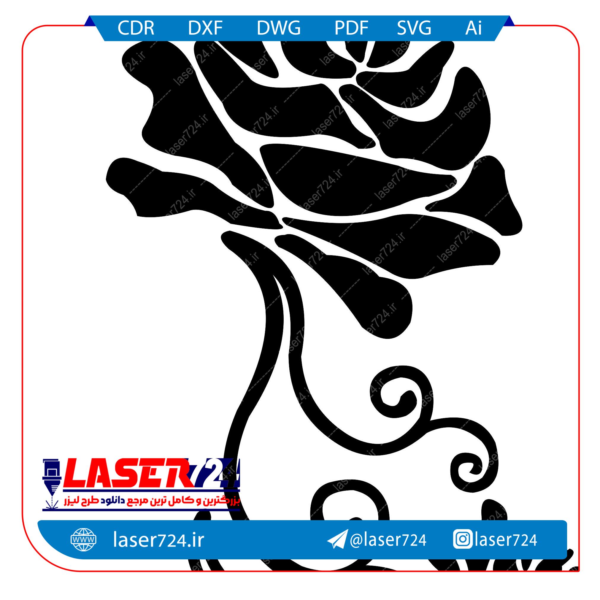 تصویر وکتور گل #1